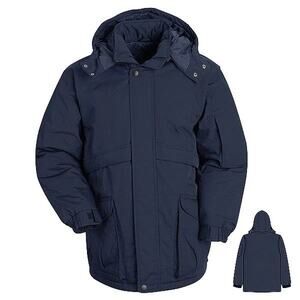 NWT Red Kap Mens JP70 Heavyweight Parka Navy Jacket Coat Medium New Work Outdoor